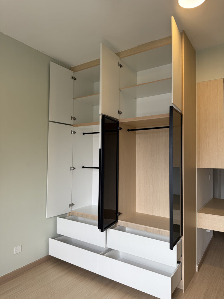 custom bedroom storage cabinet Mont Kiara