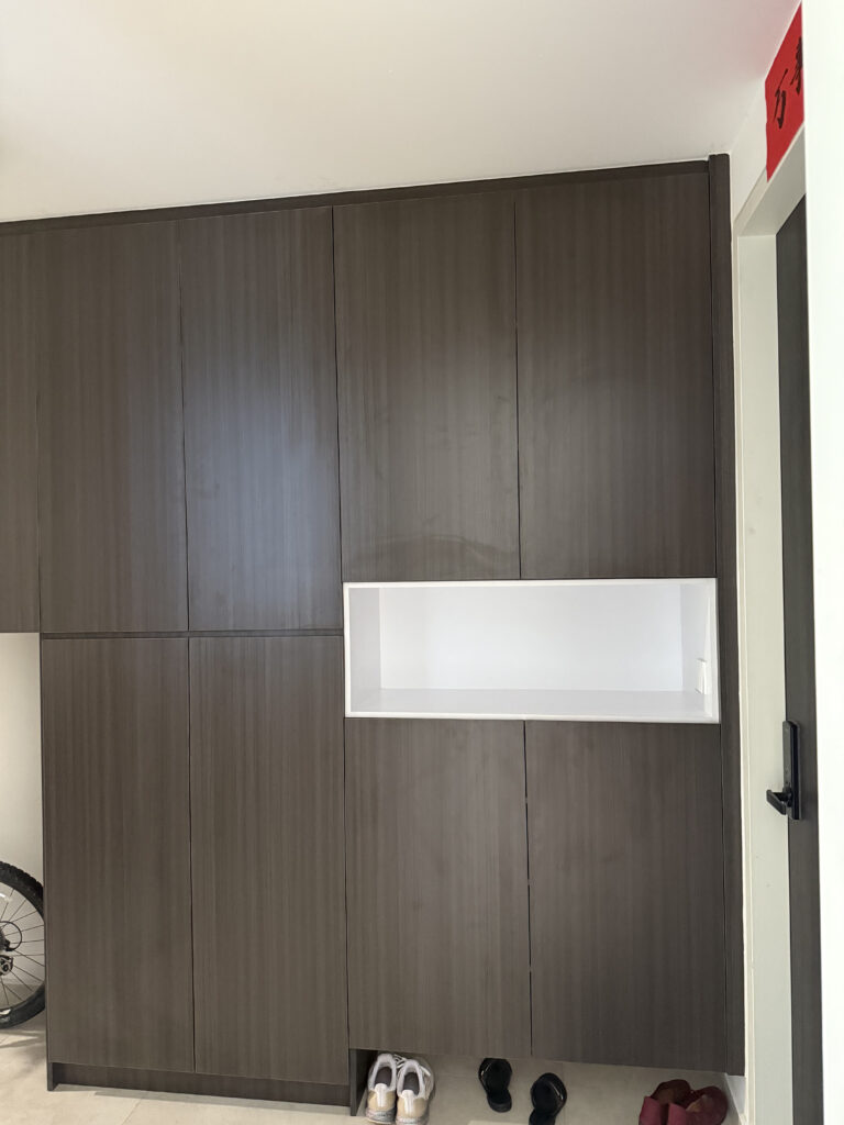 living room cabinet design in Mont Kiara